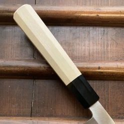 Hitohira Kikuchiyo Manzo 240mm Yanagi Aogami 2 Ho Wood W/ Saya