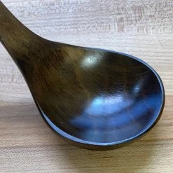 KANDA CO., LTD Kitchen Tools Round Wooden Serving Ladle