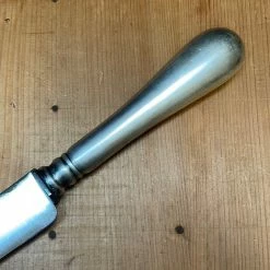 Bernal Cutlery French 7.5" Carving Knife Forged Carbon Silverplate Handle 'Paris' 1920's?