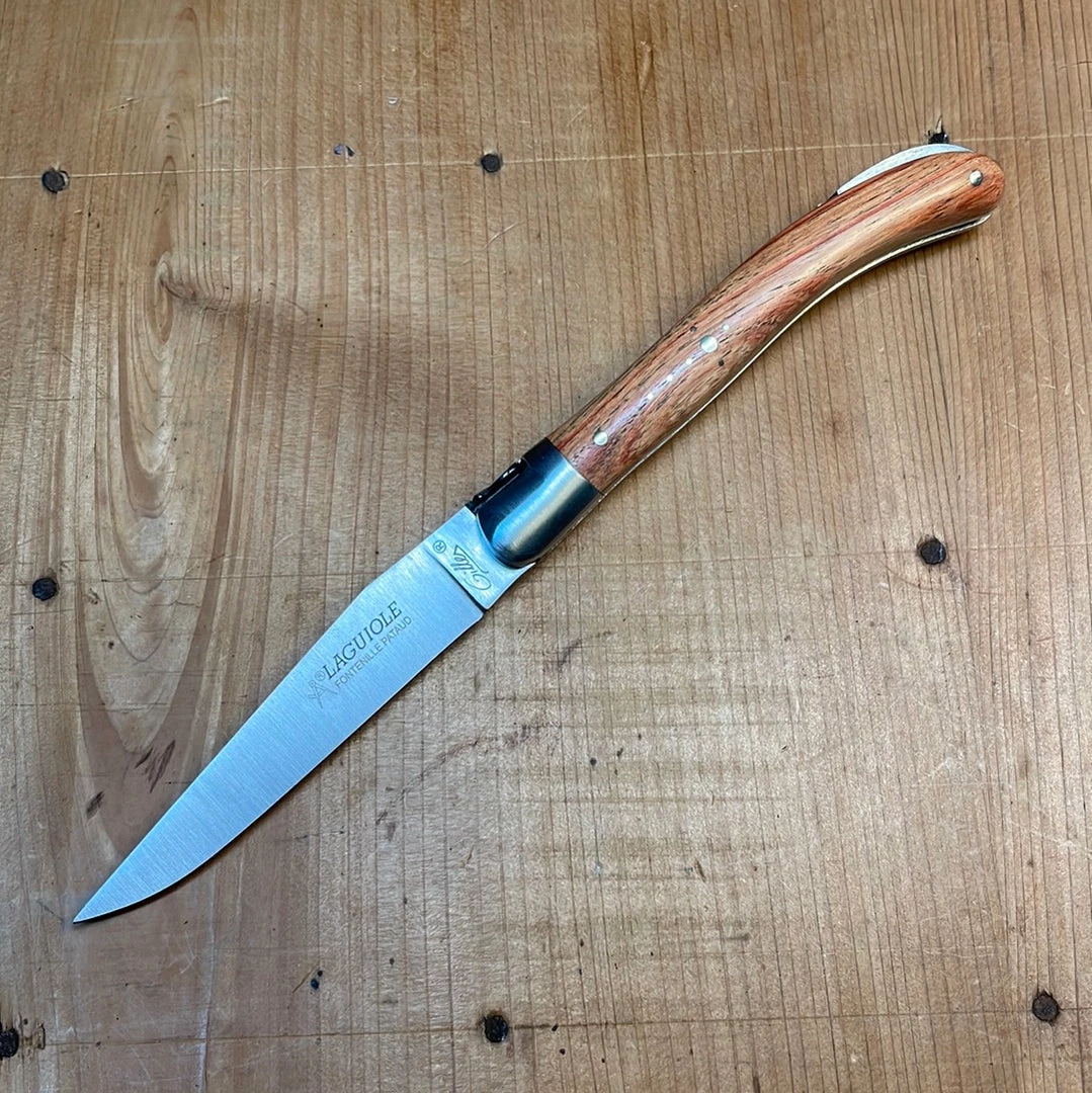 Fontenille Pataud 'Laguiole Le Pocket' 10cm - Rosewood Lockback