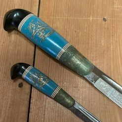 Bernal Cutlery Luomanen & Kumpp Double Puukko Carbon Steel Galalite Minty 1922-45 The Vault