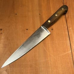 Bernal Cutlery The Vault Unmarked Forged 8" Chef Knife Carbon Steel -Germany 1950's/60's?