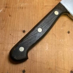 Bernal Cutlery J. A. Henckels 10” Chef Knife Handforged Carbon Steel 1960’ Early 70’s The Vault