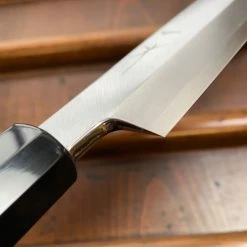 Hitohira Kikuchiyo Manzo 270mm Yanagi Aogami 2 Ho Wood W/ Saya