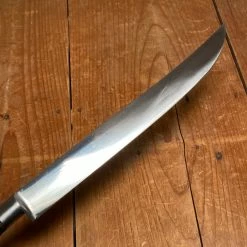 Bernal Cutlery Sabatier Trumpet / Ancien Maison 9.5” Carving Knife Stainless France 1950’s