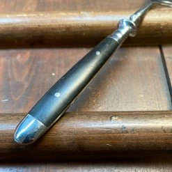 Bernal Cutlery Used Vintage Eichenlaub Sardine Forks Stainelss & Ebony Solingen Germany~1970's In Box