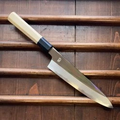 Sakai Kikumori 'Choyo' 210mm Gyuto - Shirogami 2 - W/ Saya