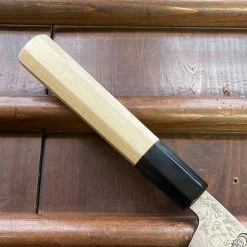 Sakai Kikumori'Kikuzuki Uzu' 150mm Petty Aogami 1 W/ Saya