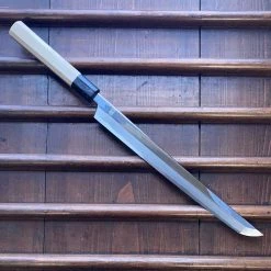 Sakai Kikumori 'Choyo' 300mm Sakimaru Takohiki - Shirogami 2 - W/ Saya