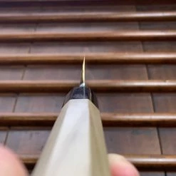 Sakai Kikumori'Kikuzuki Uzu' 300mm Kiritsuke Yanagi - Aogami 1 - W/ Saya