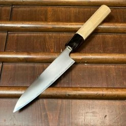 Wakui 135mm Petty Stainless Clad Shirogami 2 Migaki Warikomi Ho Octagonal