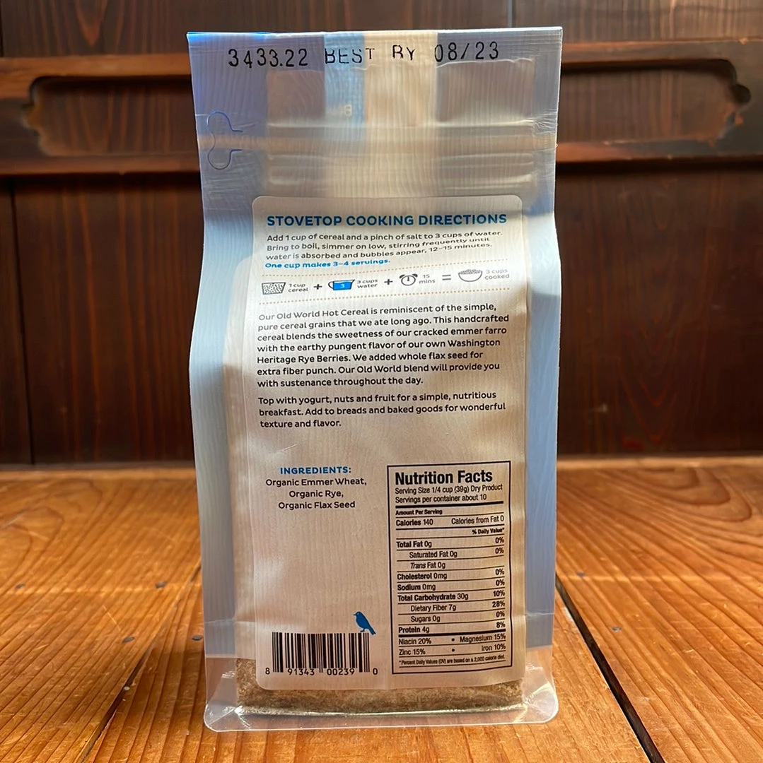Blue Bird Grain Farms Organic Old World Cereal Blend - 1lb