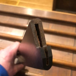 Kitchen Tools EDRO 300mm Kiritsuke Slicer Saya - Caramelized Maple