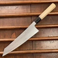 Sakai Kikumori / Bernal Cutlery 'Sori' 255mm Kiritsuke Gyuto - Aogami 1 Suminagashi