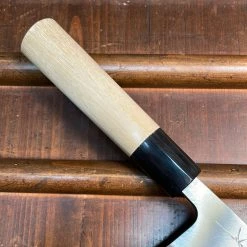 Hitohira Gorobei 135mm Deba Aogami 2 Ho Wood