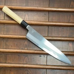 Sakai Kikumori 'Kikuzuki Kasumi' 270mm Gyuto - Shirogami 2 - W/ Saya