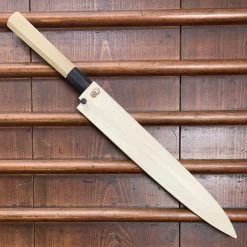Sakai Kikumori'Kikuzuki Uzu' 270mm Yanagi - Aogami 1 - W/ Saya