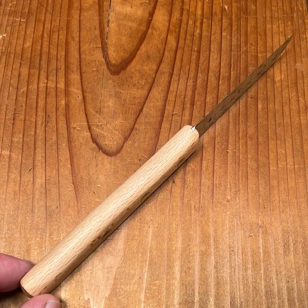 Friedr. Herder 3.25" Paring Knife Carbon Steel Beech Rankin Design Blade