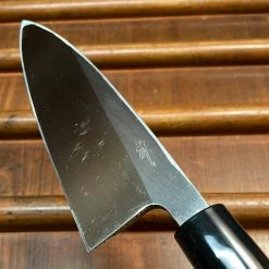 Hitohira Morihei Yoshitomo 150mm Deba Carbon Steel Poplar Handle