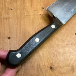 Bernal Cutlery J. A. Henckels 10” Chef Knife Handforged Carbon Steel 1960’ Early 70’s The Vault