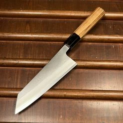 H&K Yoshikane 165mm Bunka Shirogami 2 Nashiji Teak Handle