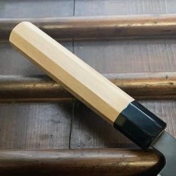 Hitohira Tanaka Kyuzo 240mm Gyuto Aogami 1 Yakisugi Cedar - On Order