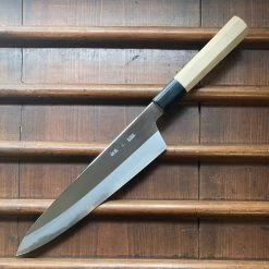 Sakai Kikumori'Choyo' 240mm Gyuto - Shirogami 2 - W/ Saya