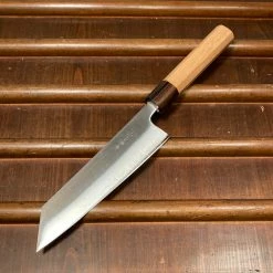 Hitohira Futana SB 170mm Bunka Aogami Super Migaki Cherry Wood