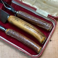 Bernal Cutlery Meridan Cutlery Co Carving Set Late 19th Early 20th C