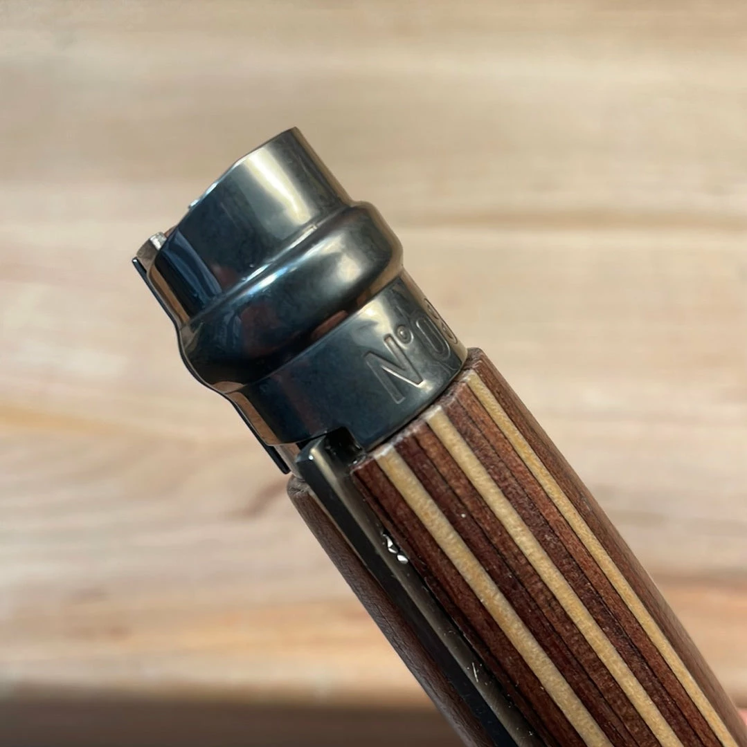 Opinel No.08 Laminated Birch Edition Knives - Brown