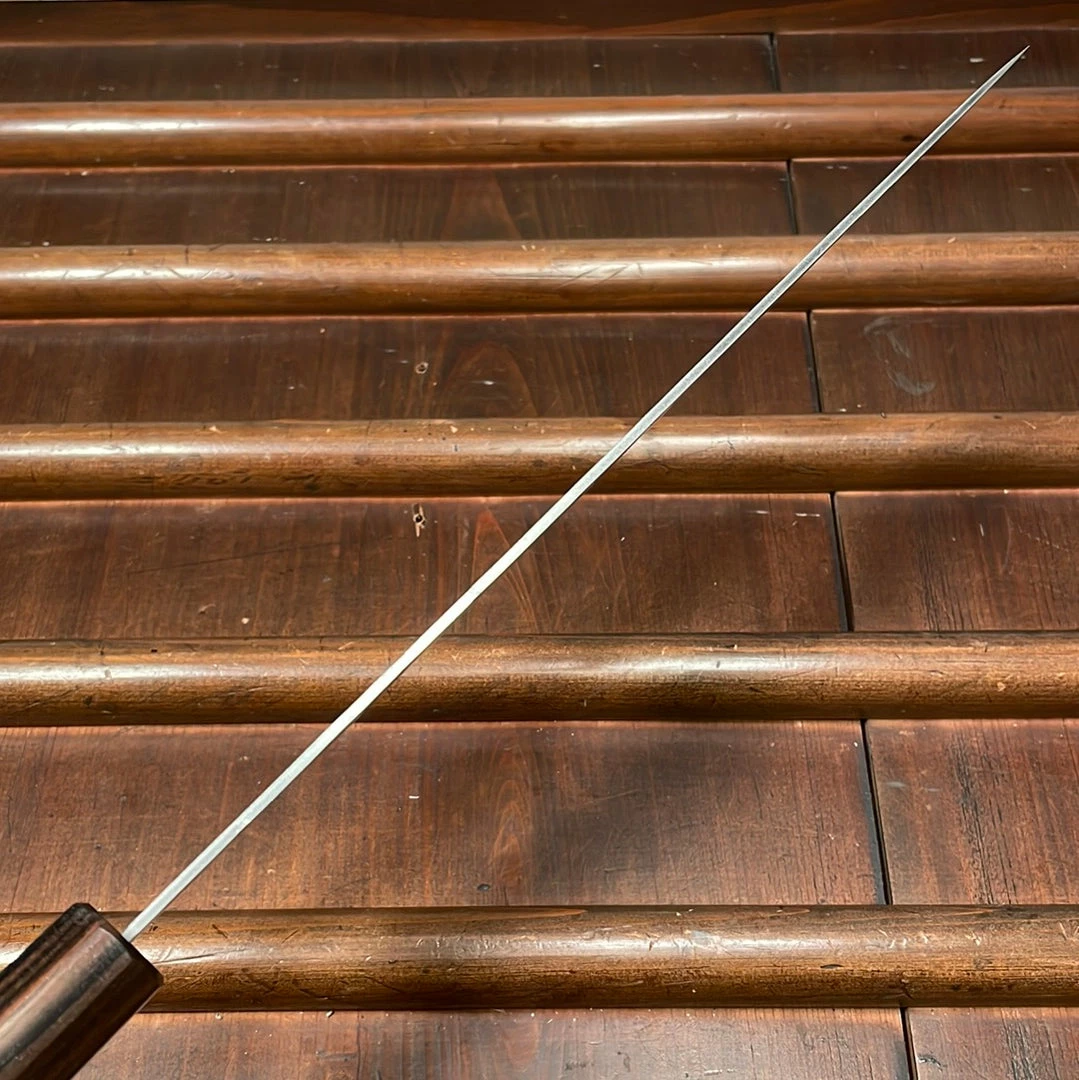 Hitohira Futana S3 240mm Sujihiki Ginsanko Nashiji Cherry Wood