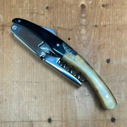 Legnoart Wine Keys | Corkscrews Italian Sommelier Corkscrew / Wine Bottle Opener - Buffalo / Ram Handle