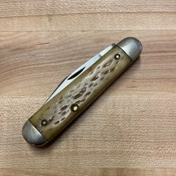 Bernal Cutlery Unmarked 3 3/4” Jack Knife Carbon Steel Bone Hafts