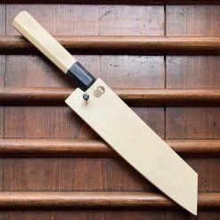 Sakai Kikumori'Choyo' 180mm Kiritsuke Santoku - Ginsanko - W/ Saya - On Order