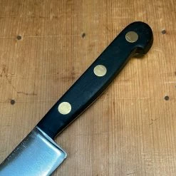 Bernal Cutlery American 10" Flexible Slicer Hand Forged Carbon Steel Ebony Brass