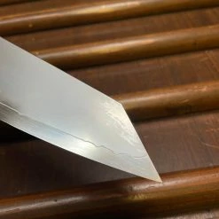 H&K Myojin Naohito 210mm Kiritsuke Gyuto SG2 Stainless Kasumi Teak Myojin Riki Sesakusho