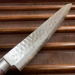 Hitohira HG 240mm Sujihiki Stainless Suminagashi Tsuchime