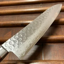 Hitohira HG 210mm Gyuto Stainless Suminagashi Tsuchime