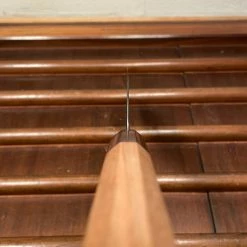 Hitohira Futana SB 240mm Gyuto Aogami Super Migaki Cherry Wood