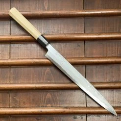 Sakai Kikumori 'Kikuzuki Uzu' 270mm Yanagi - Aogami 1 - W/ Saya