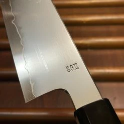 H&K Myojin Riki Sesakusho Myojin Naohito 180mm Gyuto SG2 Stainless Kasumi Teak