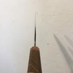 Blenheim Forge 220mm Gyuto Iron Clad Aogami Super Walnut & Copper