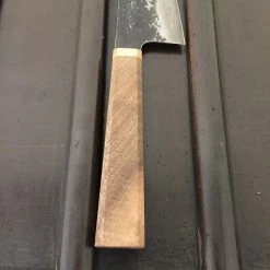 Blenheim Forge 220mm Gyuto Iron Clad Aogami Super Walnut & Copper
