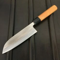 Nakajo Gihei Knives Gihei 165mm Santoku ZDP189 Keyaki Handle