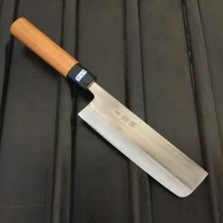 Nakajo Gihei 165mm Nakiri ZDP189 Keyaki Handle
