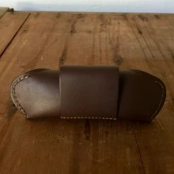 Pallares Leather Belt Sheath For 10cm Knife - Brown