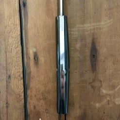 Pallares Busa 10cm Folder - Stainless - Black Buffalo Horn