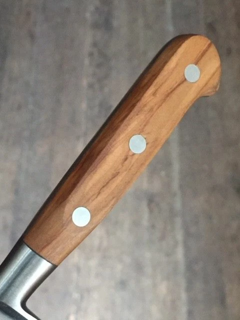 K Sabatier 10" Chef 'Authentique' Carbon Steel - Olive Handle