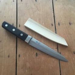 Ashi Hamono 150mm Honesuki Maru Shirogami #2 Western Handle- On Order Boning