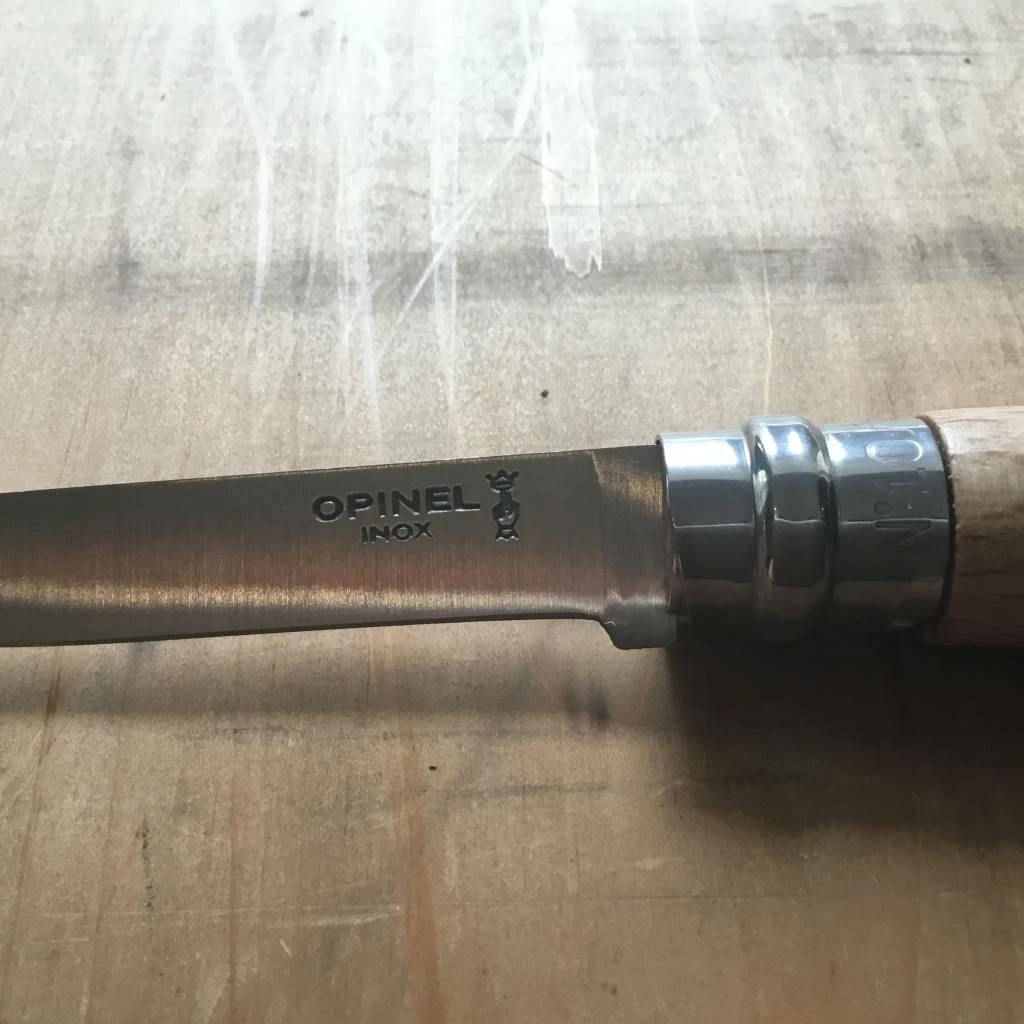 Opinel #10 Slim Folding Knife - Stainless